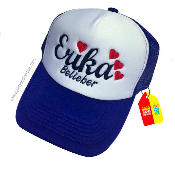 Gorra BELIEBER (Nombre)