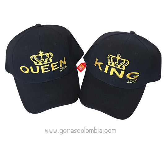 Gorras QUEEN Y KING (Año)