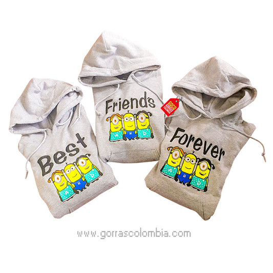 Buzo BEST / FRIEND´S / FOREVER - MINIONS