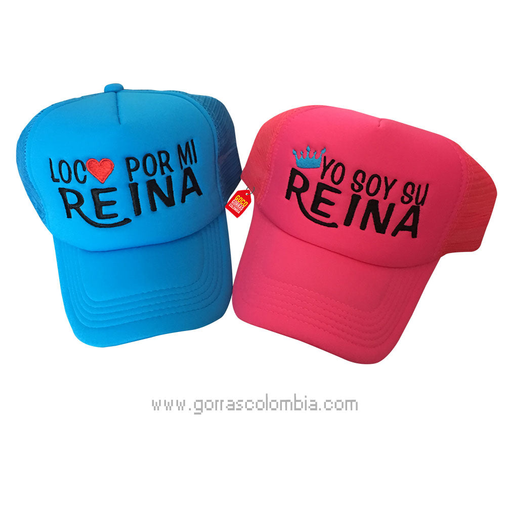 Gorras LOC❤️ POR MI REINA