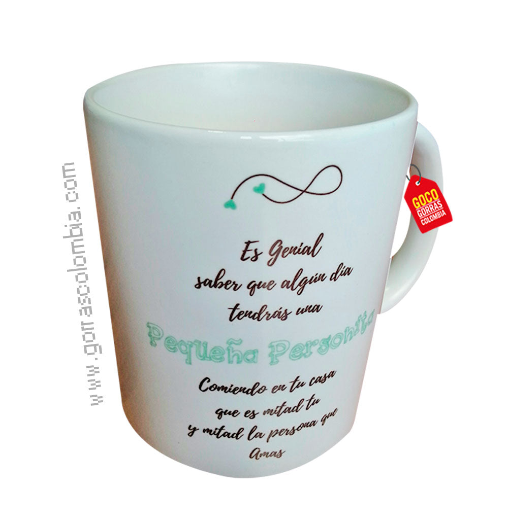 Mug ES GENIAL SABER... (Frase)