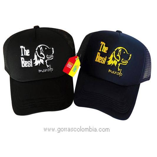 Gorras PERRO - THE BEST (Nombre)