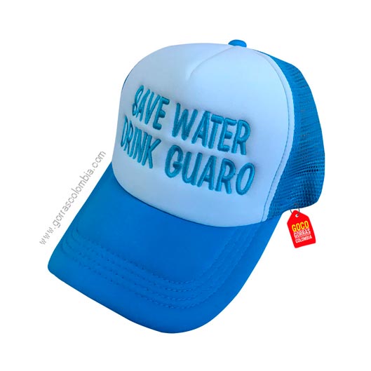 Gorra SAVE WATER DRINK GUARO