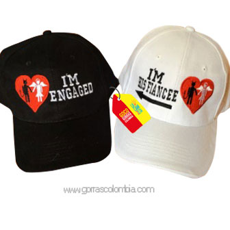 Gorras DIABLO Y ANGEL - ENGAGED & FIANCEE