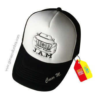 Gorra CARRO (Iniciales-Nombre)