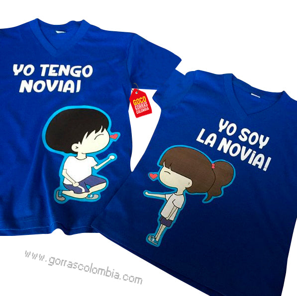 Camiseta NOVIO / NOVIA