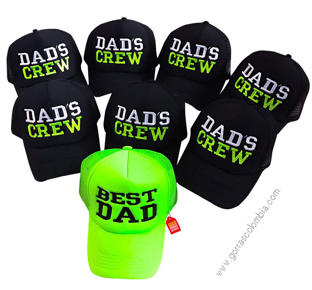 Gorras BEST DAD - DAD´S CREW