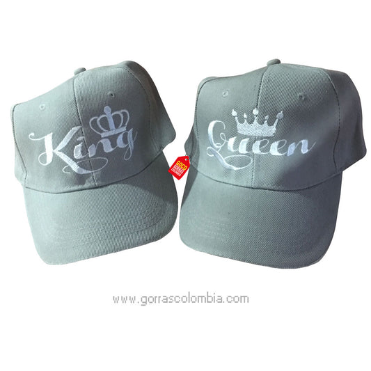 Gorras KING Y QUEEN