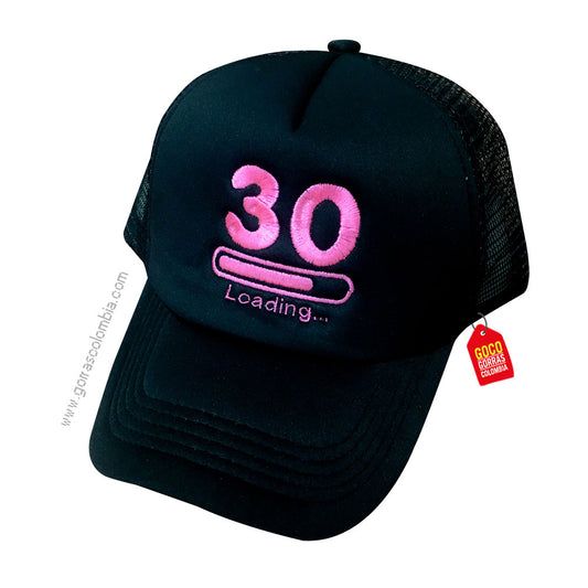 Gorra 30 LOADING... (Número)