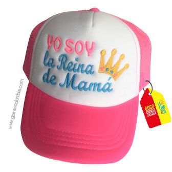 Gorra YO SOY LA REINA DE MAMÁ