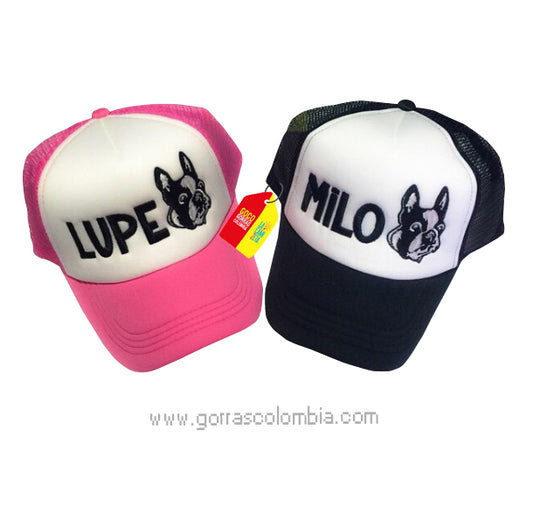 Gorras MASCOTA PERRO (Nombres)