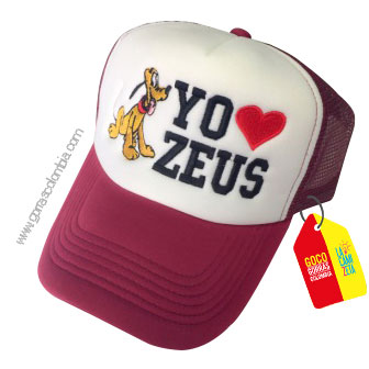 Gorra PERRO PLUTO (Nombre)