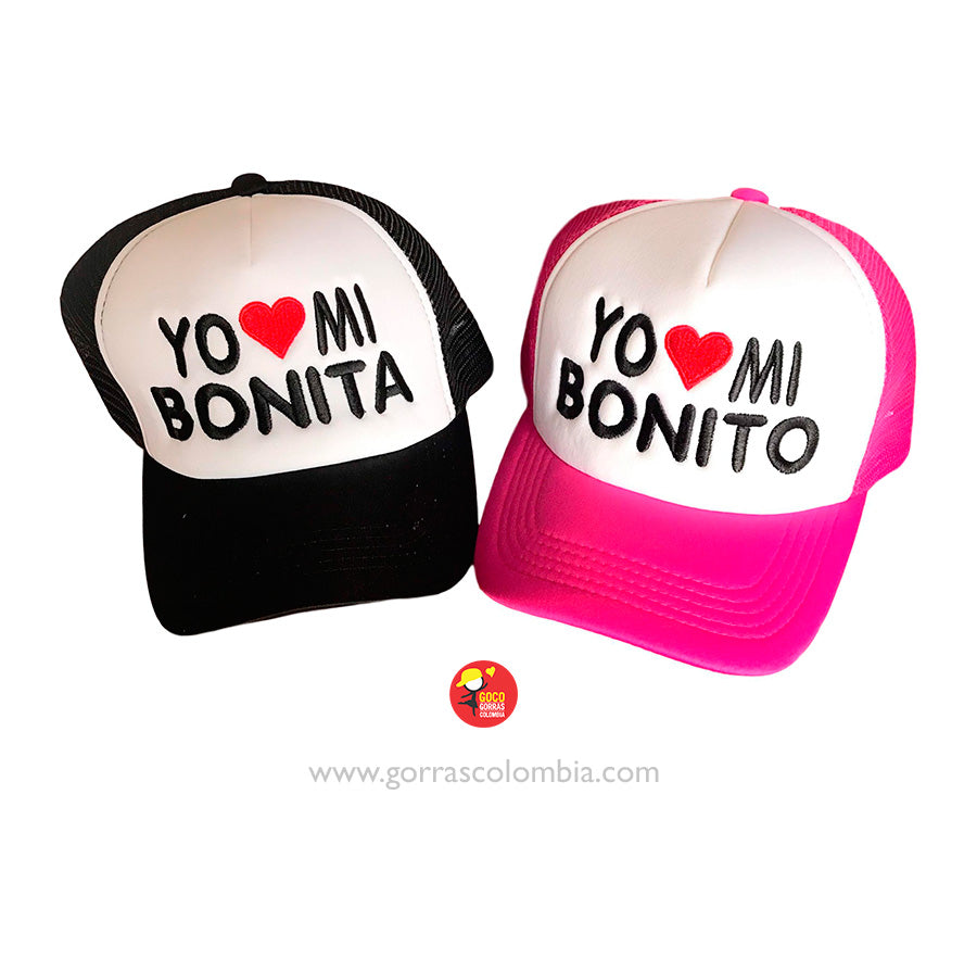 Gorras BONITO Y BONITA