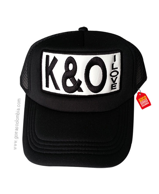 Gorra I LOVE (Iniciales)