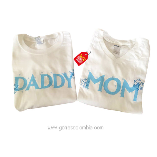 Camiseta DADDY / MOM