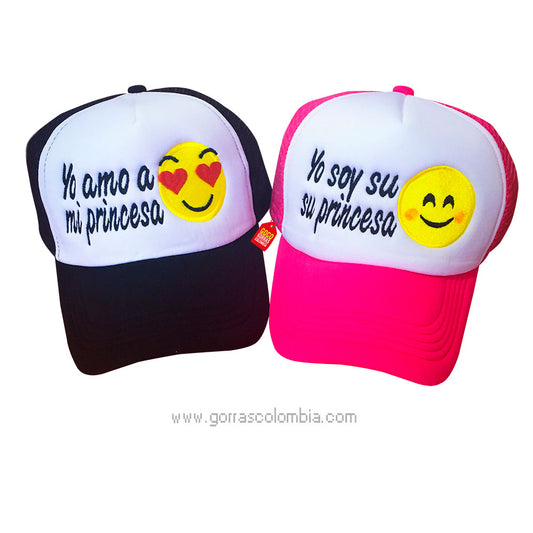 Gorras EMOJIS - PRINCESA