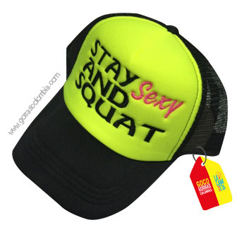 Gorra STAY SEXY AND SQUAT