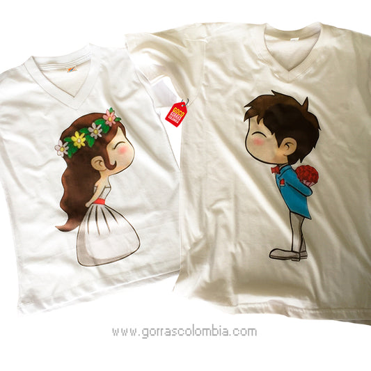 Camiseta NOVIA / NOVIO