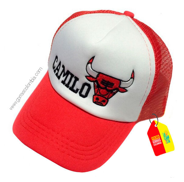 Gorra CHICAGO BULLS (Nombre)