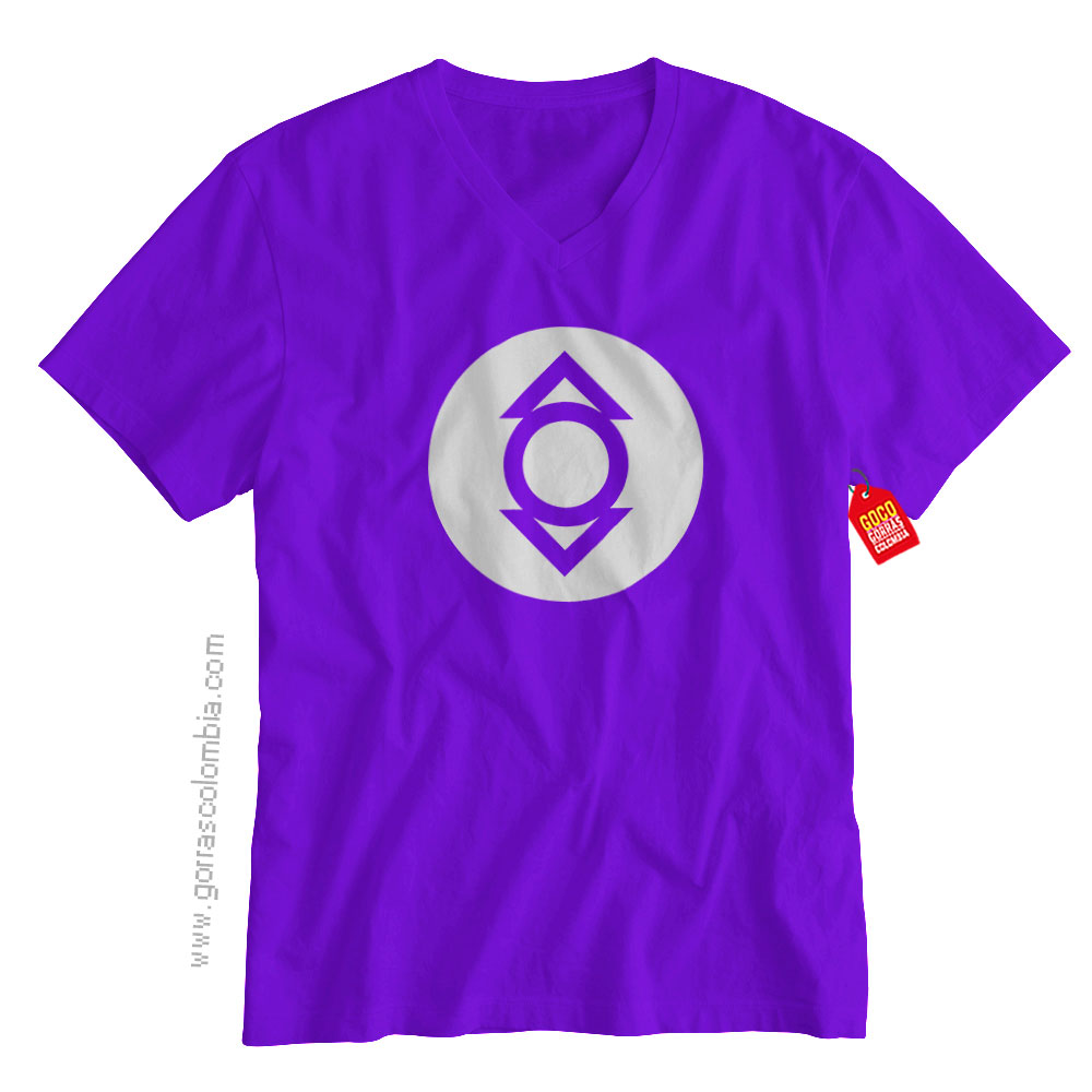 Camiseta LINTERNA VIOLETA HOMBRE